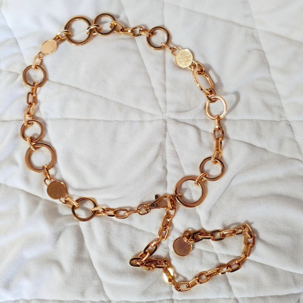 Gold Chain Belt OS